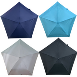 超輕120g UV零透光防反摺疊晴雨傘,不沾水布