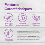 Webber Naturals Calcium Magnesium Zinc 333mg 167mg 17mg配方
