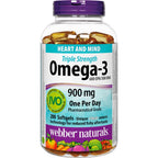Webber Naturals Omega 3 900mg (200粒軟膠囊裝)
