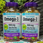 Webber Naturals Omega 3 900mg (200粒軟膠囊裝)