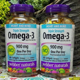 Webber Naturals Omega 3 ,900mg (200粒軟膠囊裝)