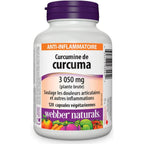 Webber Naturals 薑黃薑黃素 (120粒素食膠囊)