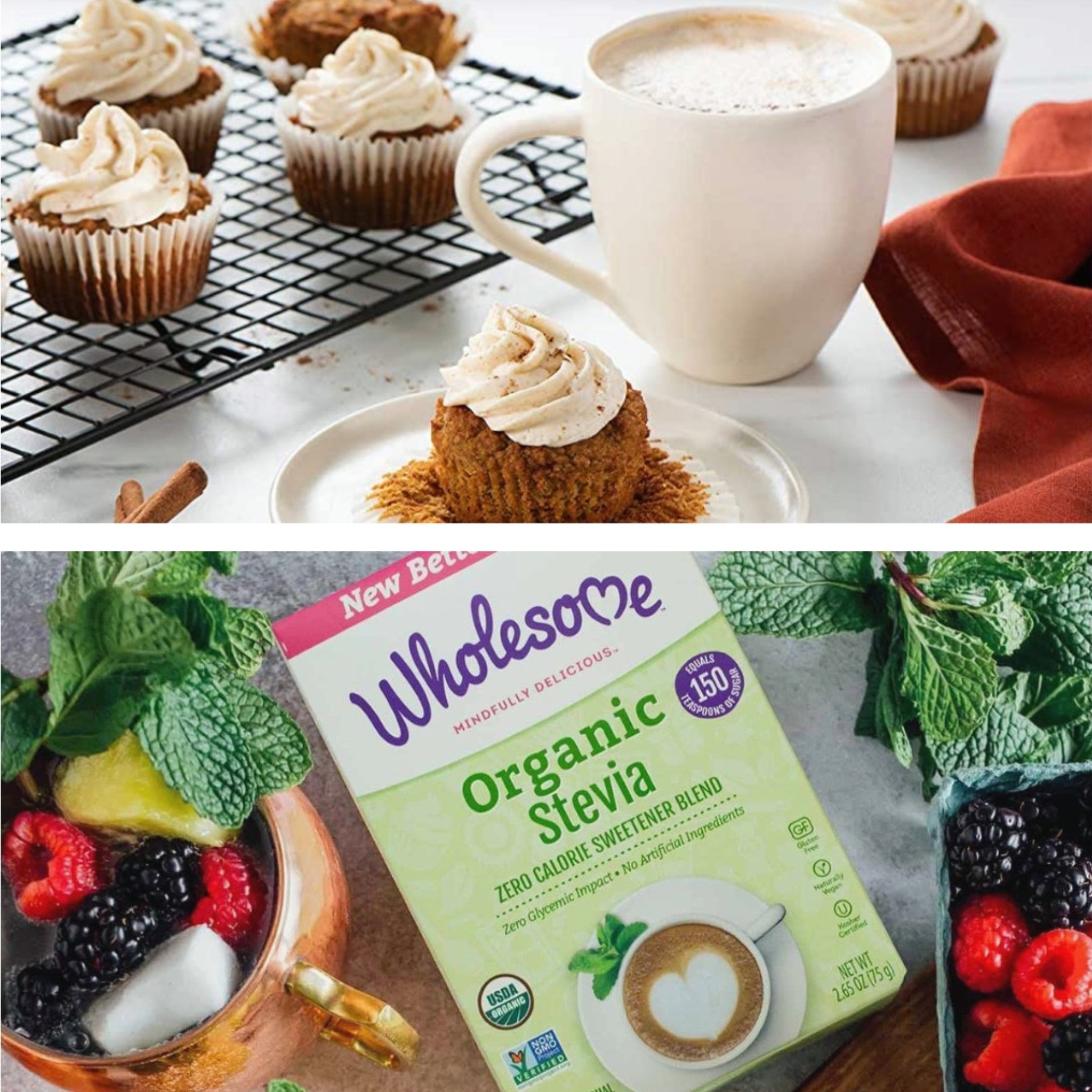 美國Wholesome有機甜葉菊糖獨立包裝(75包)